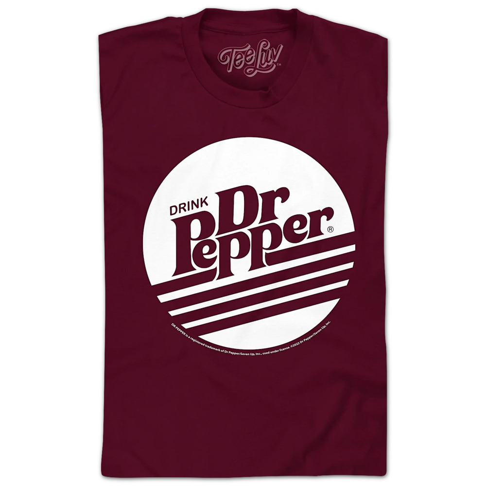 Retro Circle Drink Dr Pepper Tshirt